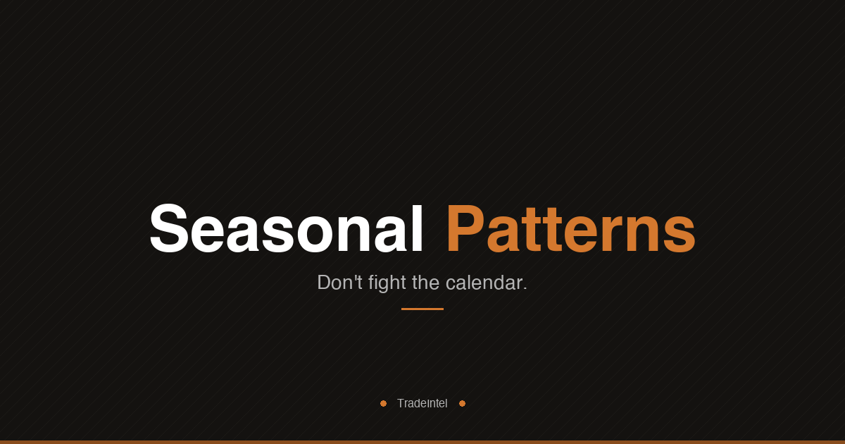 Seasonal Patterns