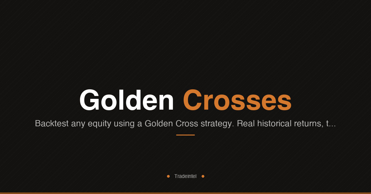 Golden Crosses