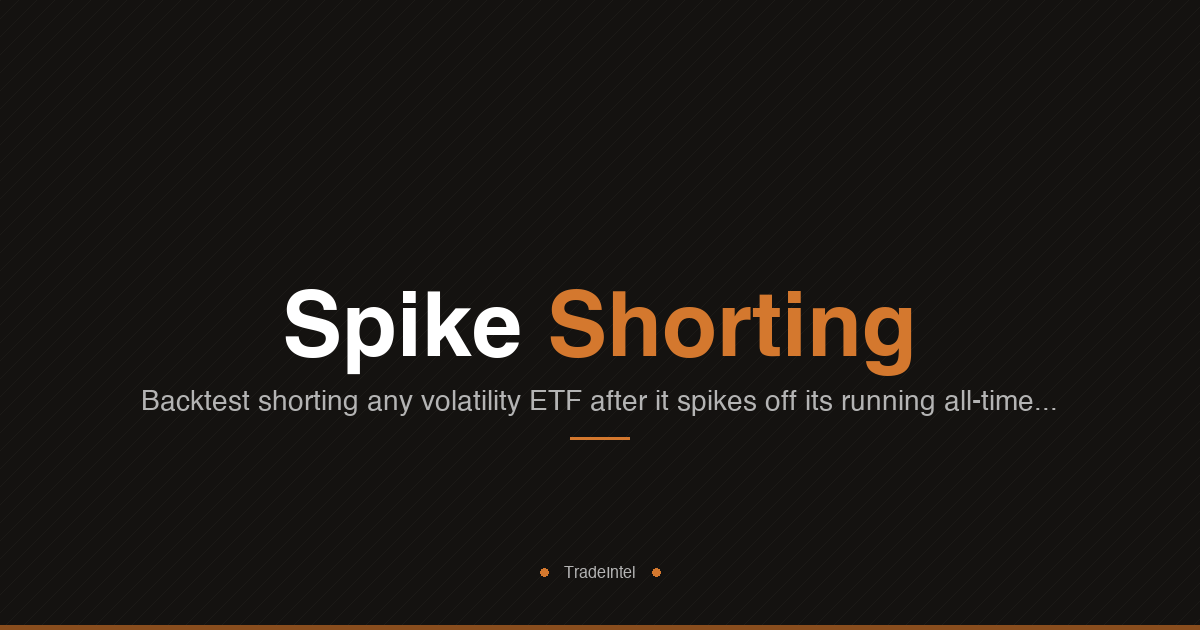 Spike Shorting